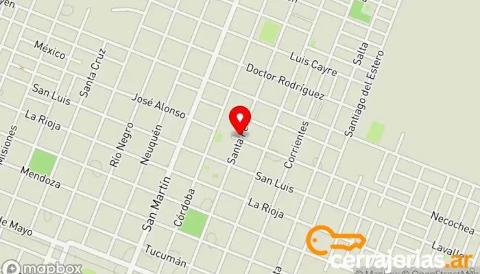 mapa de Iglesia Puerta Del Cielo Iglesia evangélica en Quitilipi
