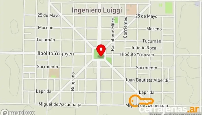 mapa de Ingeniero Luiggi  en Ingeniero Luiggi