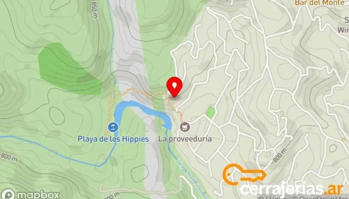 mapa de JIPI Restaurante en Cuesta Blanca