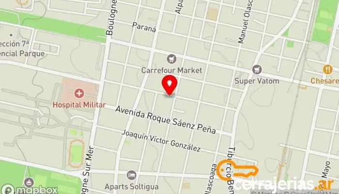 mapa de L-m Cerrajeria Cerrajero en Mendoza