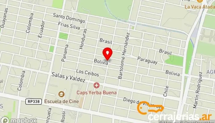 mapa de La Cajonera Tienda de ropa en Yerba Buena