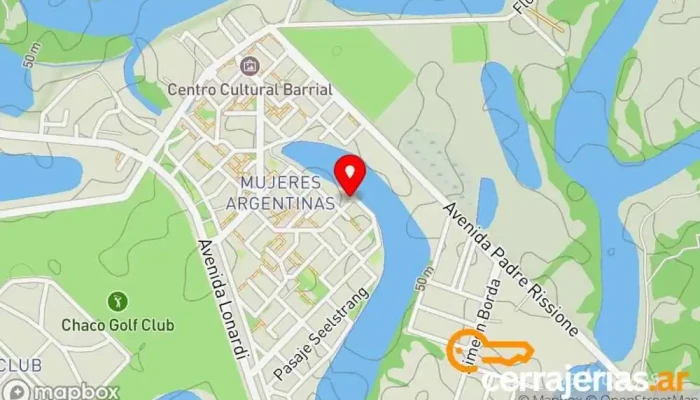 mapa de LJN Aberturas en ALUMINIO Tienda de artículos para el hogar en Resistencia
