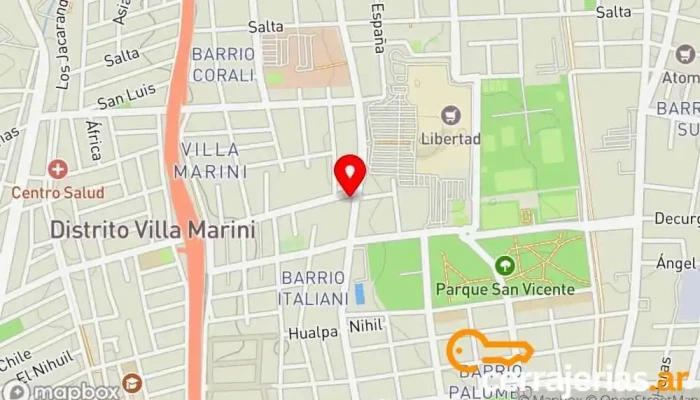 mapa de MADO Aberturas Ventana de aluminio en Godoy Cruz