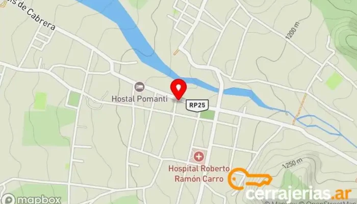 mapa de Municipalidad de Poman Oficinas del ayuntamiento en Pomán