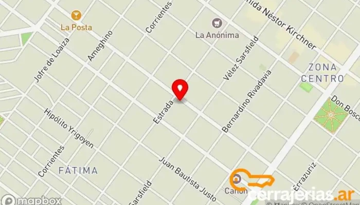 mapa de Neo Aberturas Carpintero en Río Gallegos