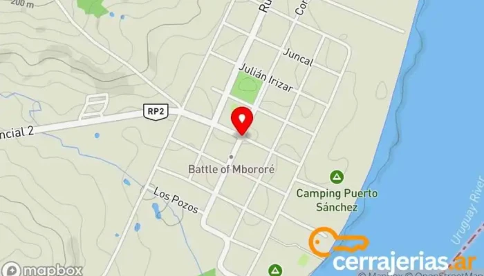 mapa de Panambi  en Panambi