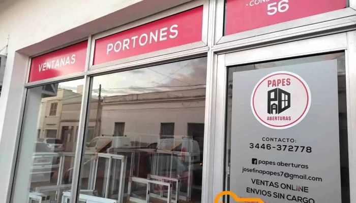 Papes aberturas - Gualeguaychú