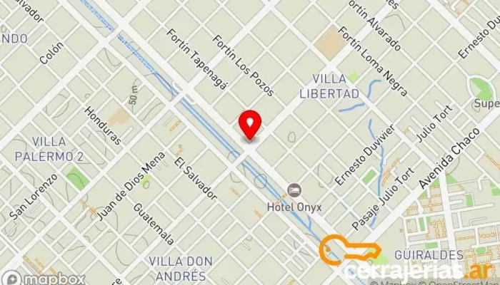 mapa de Pintureria la Familia Pinturería, Pintor en Resistencia