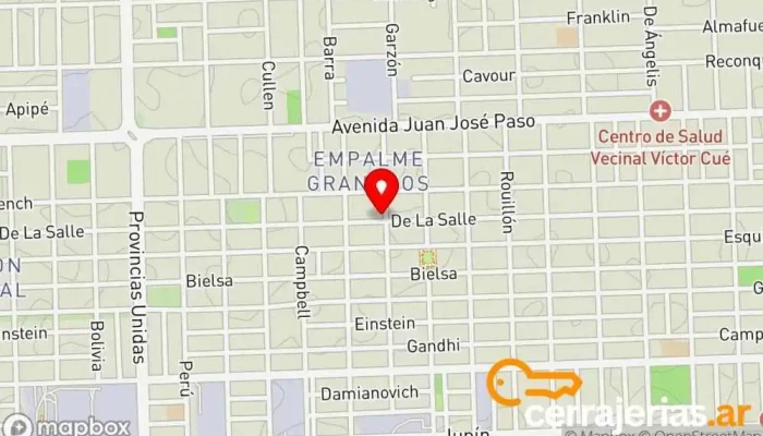 mapa de @puerta_granero_rosario Fábrica en Rosario