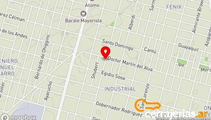 mapa de Recubrimientos Mh Pintura en Río Cuarto
