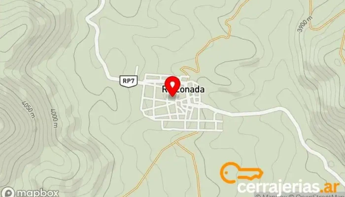 mapa de Rincónada  en Rincónada