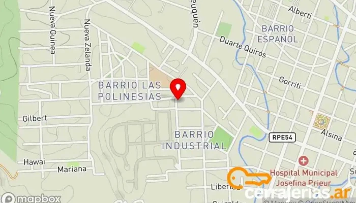 mapa de Rodri Herreria Herrero en Villa Allende