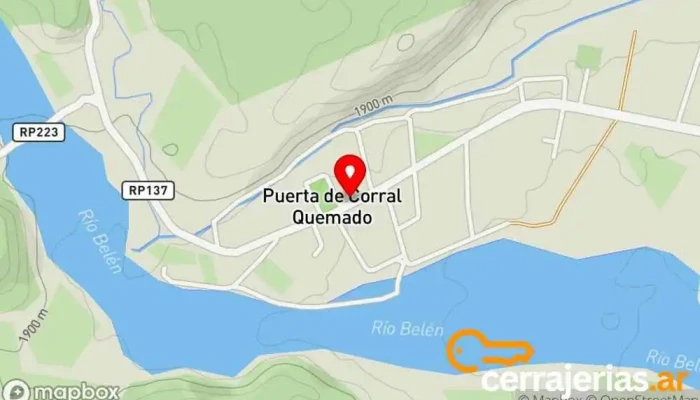 mapa de Rotisería Miranda Comida a domicilio, Restaurante de comida rápida en San Fernando del valle de Catamarca