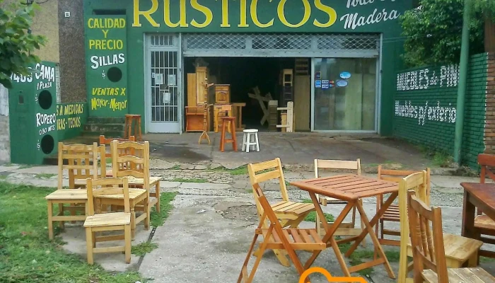 Rustico Precios En Madera Silla - Villa Gdor. Galvez