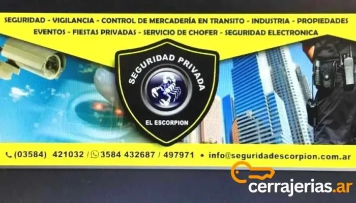 Seguridad privada El Escorpión - La Carlota