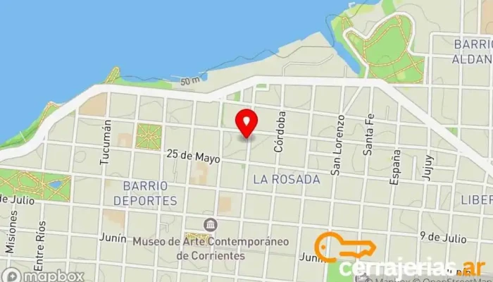 mapa de Sociedad Española Organización sin ánimo de lucro en CCC