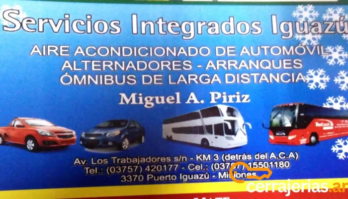 Taller de Aire Acondicionado y parte Eléctrica - Puerto Iguazú