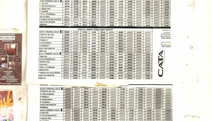 Terminal De Omnibus De Malargue Precios - Malargüe