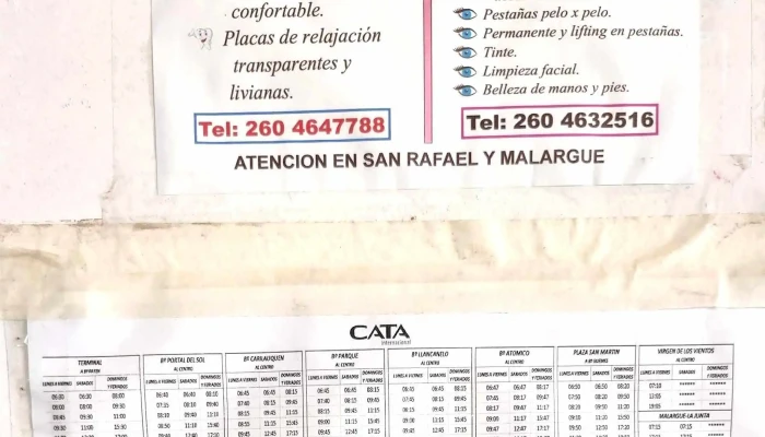 Terminal De Omnibus De Malargue Promocion - Malargüe