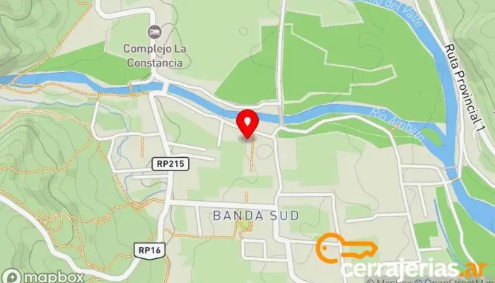 mapa de TOPO4D Sucursal La Puerta Agrimensor, Ingeniero, Distribución de tierras, Oficina de estudio topográfico, Topógrafo, Empresa de topografía en La Puerta