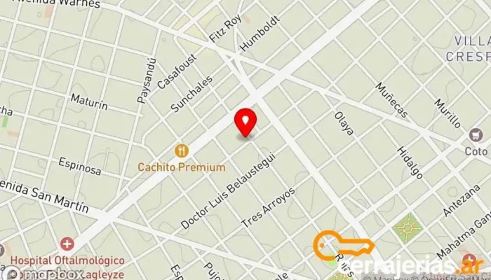 mapa de Tu Cerrajeria  en Cdad. Autónoma de Buenos Aires