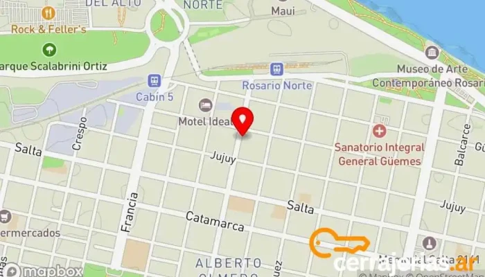 mapa de VEO - Amoblamiento de cocina | Mamparas para baños Fábrica de muebles, Tienda de muebles de cocina, Tienda de mamparas de ducha en Rosario