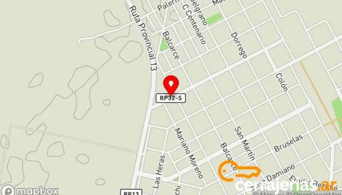 mapa de Vidrierio y fabrica de abertura mi cuñado El trébol, santa fe Fábrica en El Trebol