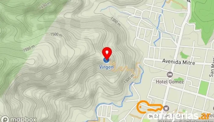 mapa de Virgen De Belen Monumento en Belén
